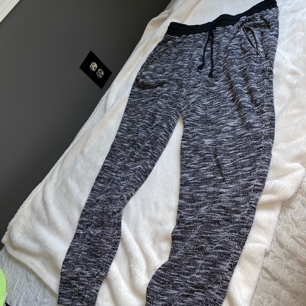 Joggers sweatpants cute zipper pockets